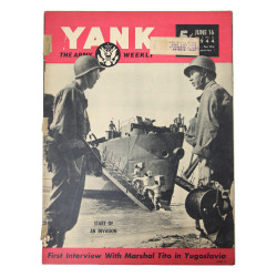 Magazine, YANK, June 16, 1944, 'Start of an Invasion'