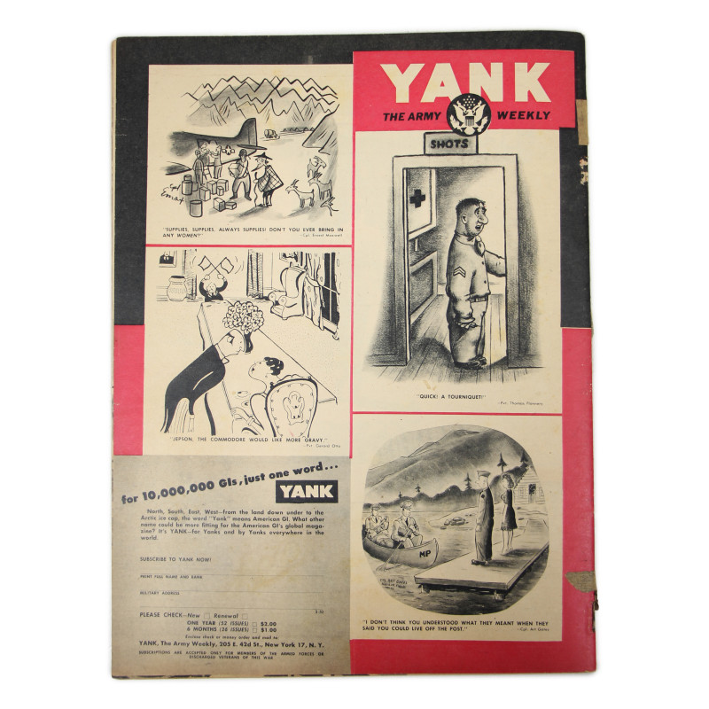 Magazine YANK, 16 juin 1944, "Start of an Invasion"