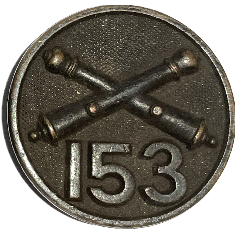 Disque de col, 153rd Field Artillery Regiment, WWI