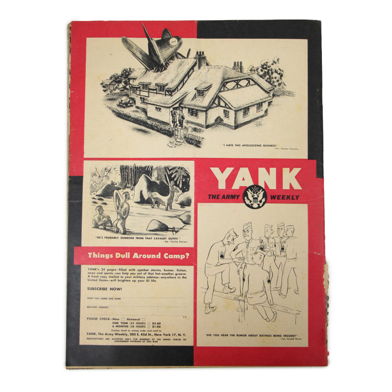 Magazine, YANK, July 21, 1944, 'Superfortresses'