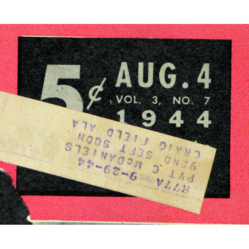 Magazine YANK, 4 août 1944