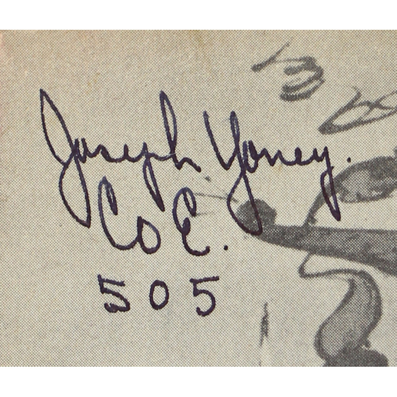 Book, Saga of the All American, 82nd Airborne Division, Pvt. Joseph Yaney, Co. E, 505th PIR