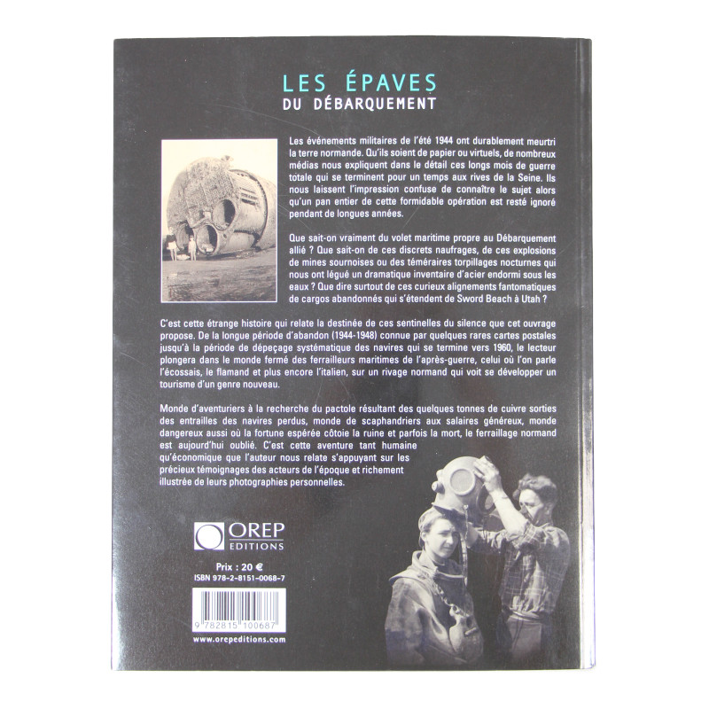 Livre, Les Épaves du Débarquement - Histoire du ferraillage en Basse-Normandie