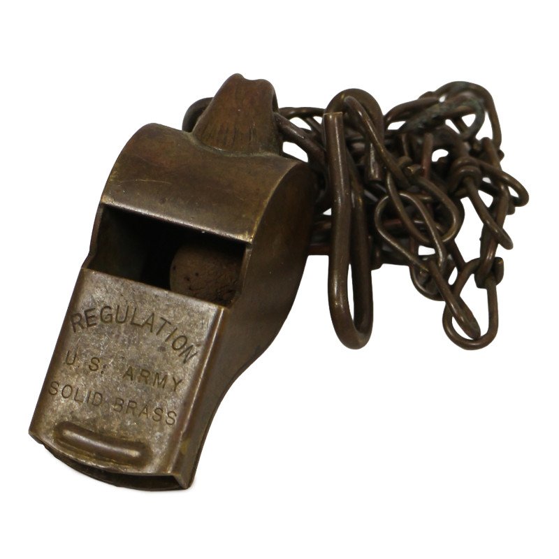 Sifflet en laiton, REGULATION, US Army