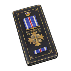 Coffret médaille, Distinguished Flying Cross, complet