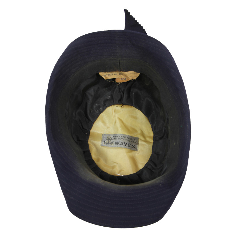Chapeau d'officier, US Navy, WAVES, taille 22 ½