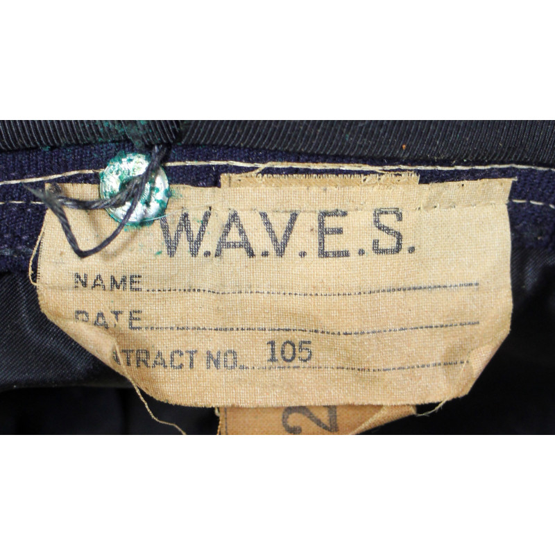 Chapeau d'officier, US Navy, WAVES, taille 22 ½