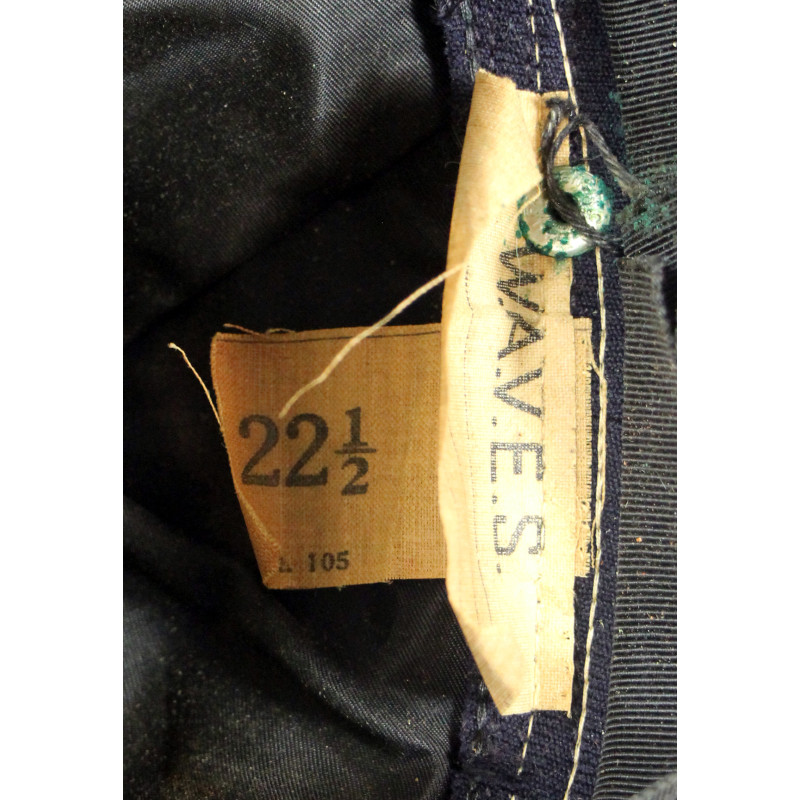Chapeau d'officier, US Navy, WAVES, taille 22 ½