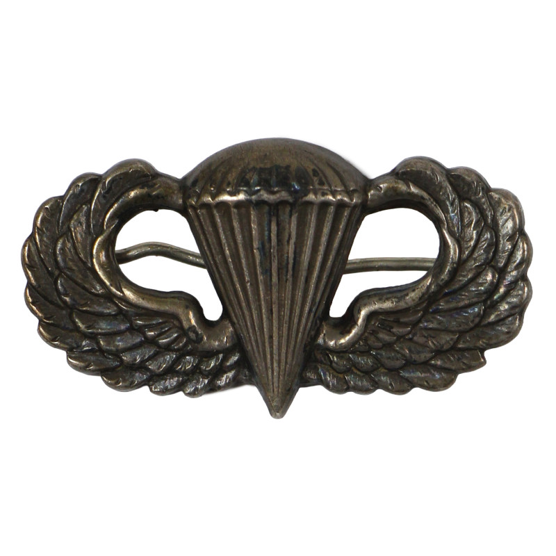 Brevet de parachutiste, US Army, N.S. MEYER, INC., Sterling, à épingle
