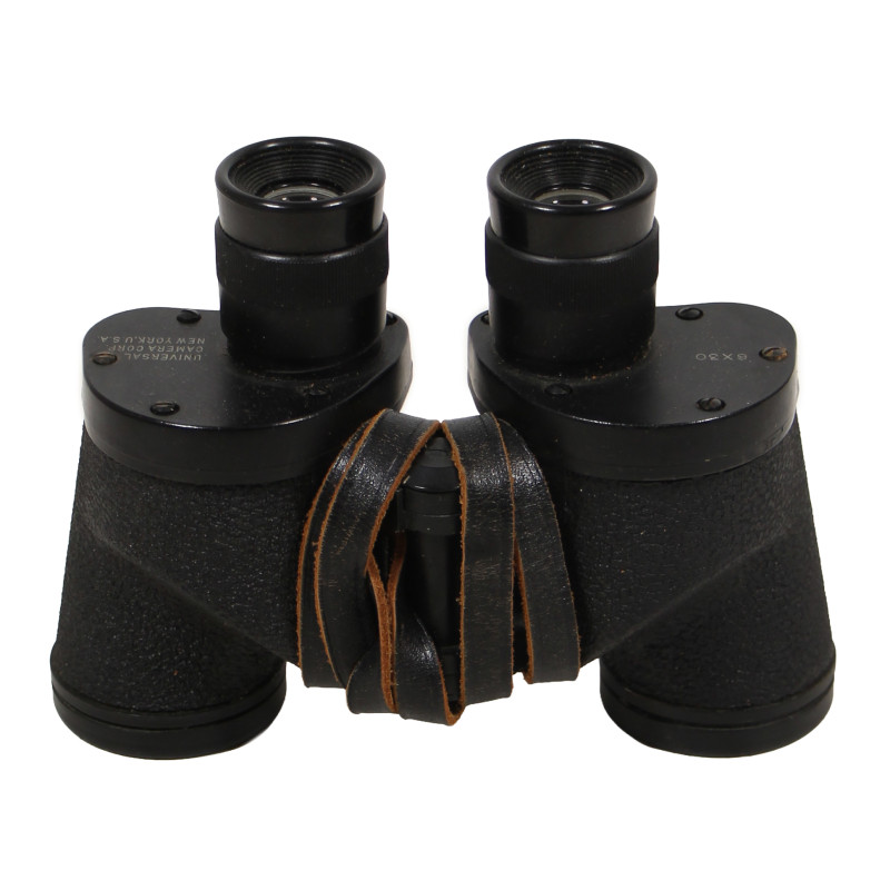 Jumelles M6, 6x30, UNIVERSAL CAMERA CORP., avec étui en cuir