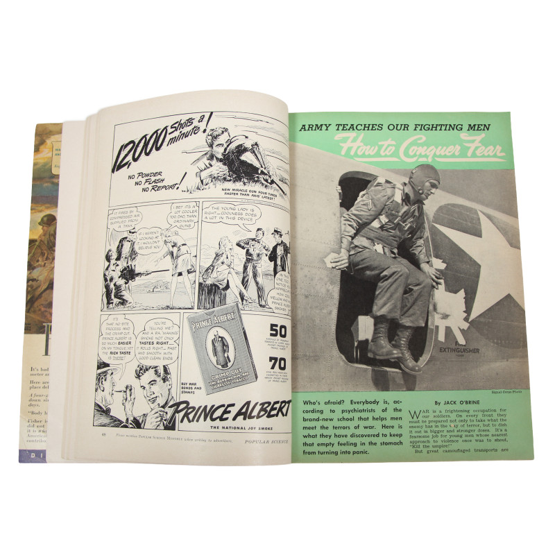 Magazine, Popular Science, août 1943