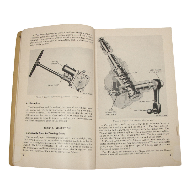 Manual, Technical, TM 9-8615, Steering Gears (Ross Gear and Tool Co.), 1953