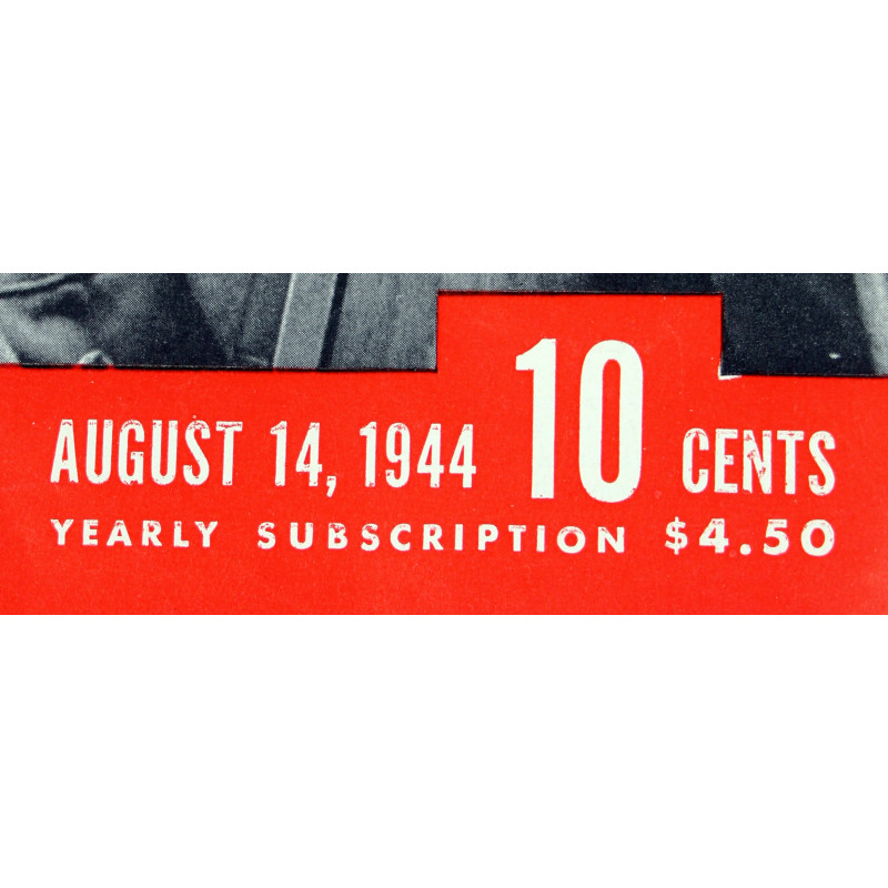 Magazine, LIFE, 2nd Lt. Kelso Horne, 508th PIR, 82nd Airborne Division, August 14, 1944