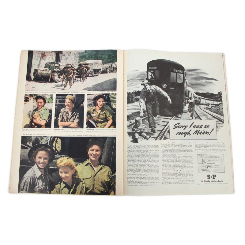 Magazine LIFE, 2nd Lt. Kelso Horne, 508th PIR, 82nd Airborne Division, 14 août 1944