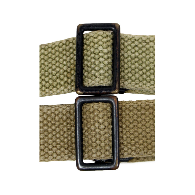 Brêlage M-1941, USMC, 1er type, Flat Buckles