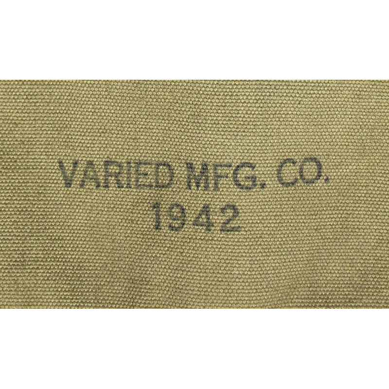 Bag, Field, M-1936, T/5 Leo Zimmerman, 22nd Armored Eng. Bn., 5th Armored Division, ETO