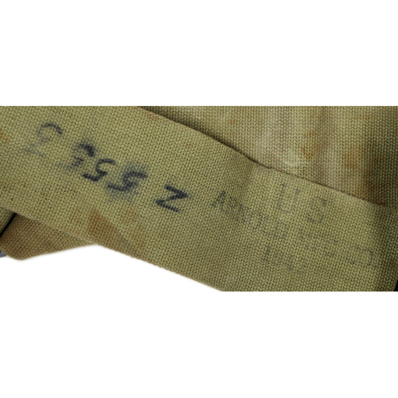Bag, Field, M-1936, T/5 Leo Zimmerman, 22nd Armored Eng. Bn., 5th Armored Division, ETO