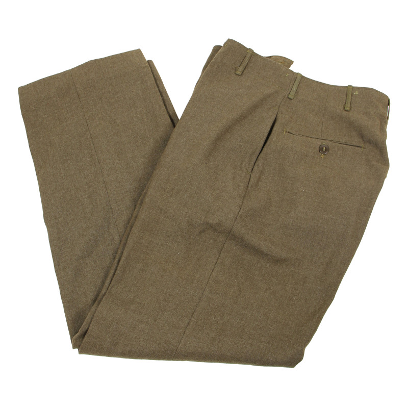 Trousers, Field, Wool Serge, Special, 32 x 35, 1945