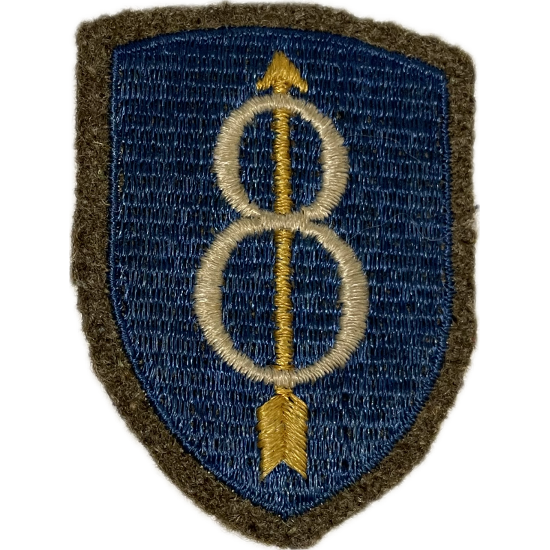 Insigne, 8th Infantry Division, feutre