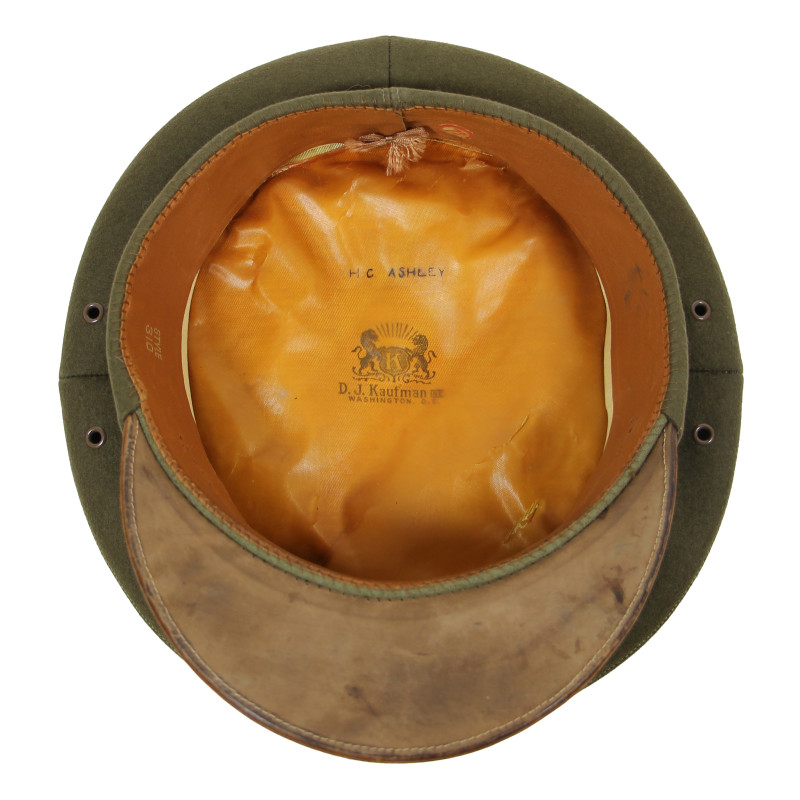 Casquette officier, US Army, D.J. Kaufman, Inc., taille 61, nominative