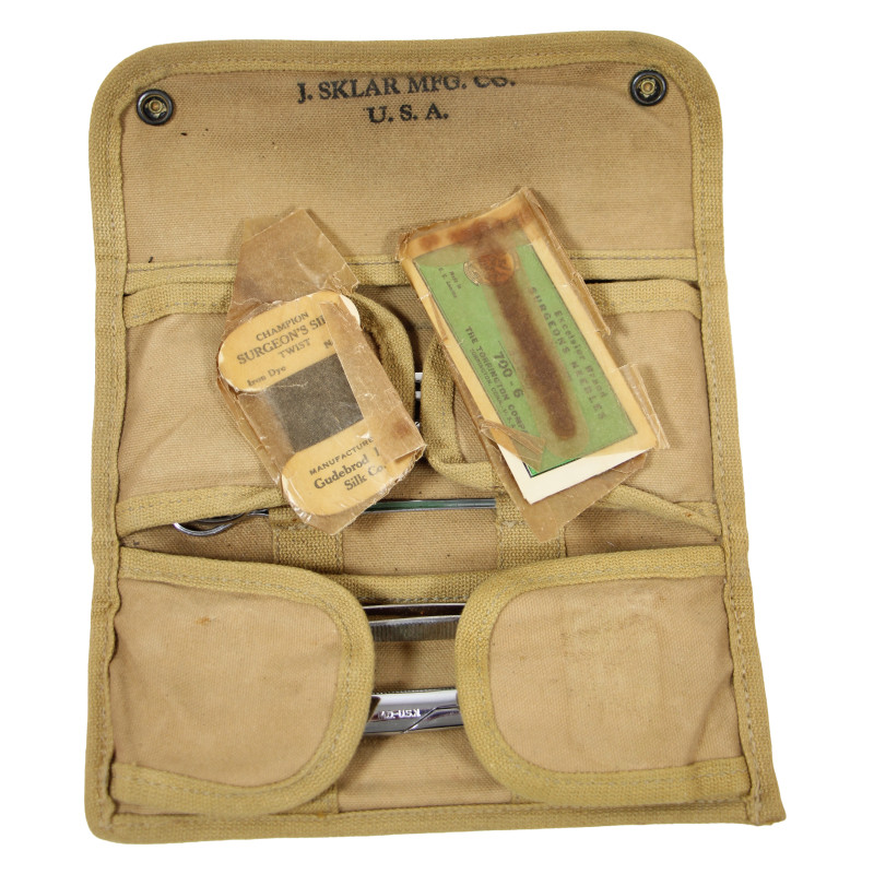 Trousse d'instruments, US Navy Medical Department, Corpsman, complète