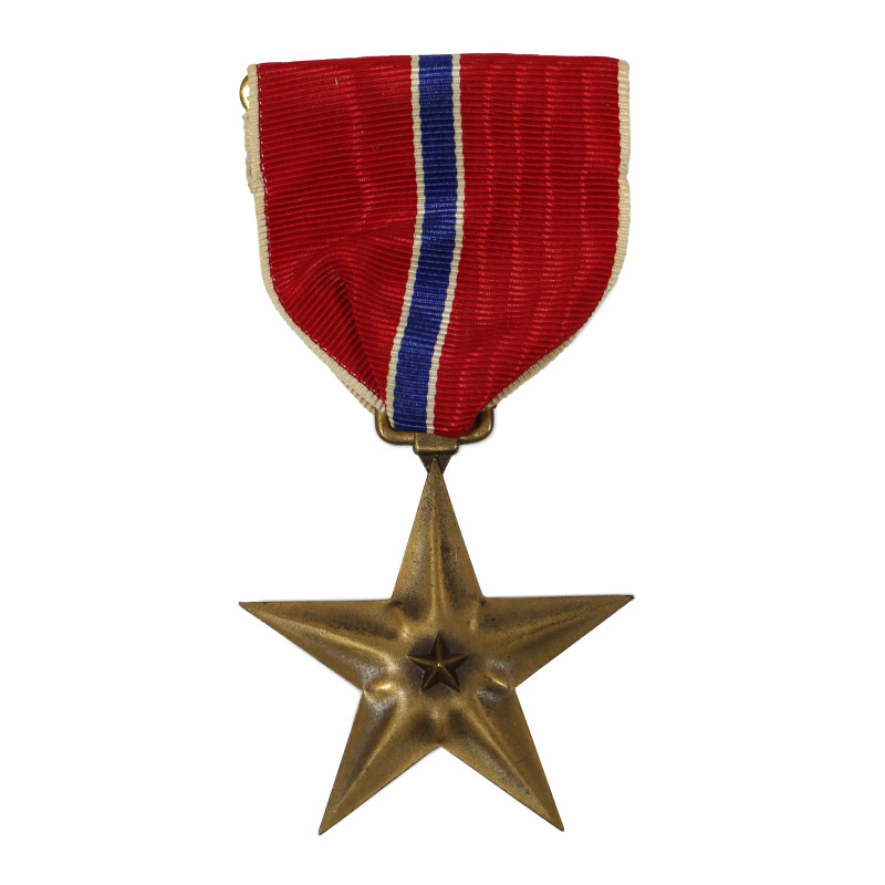 Medal, Bronze Star, Pfc. Dalbert Snyder, Co. E, 2nd Inf. Regt., 5th Infantry Division, WIA, ETO