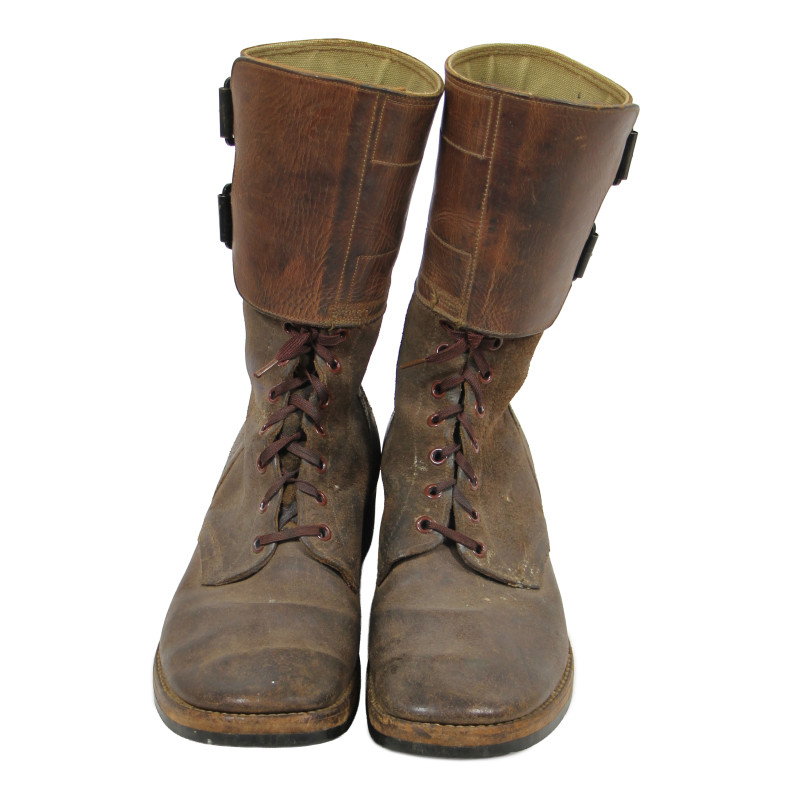Brodequins à jambières (buckle boots), pointure 9 D