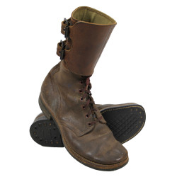 Brodequins à jambières (buckle boots), pointure 9 D