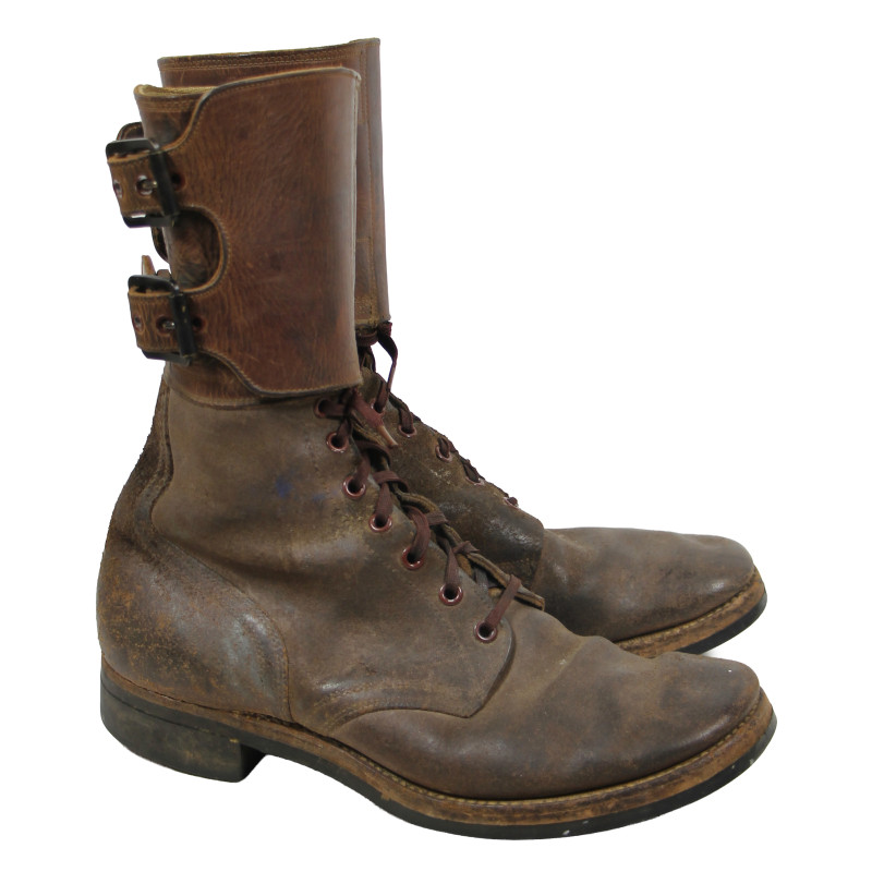 Brodequins à jambières (buckle boots), pointure 9 D
