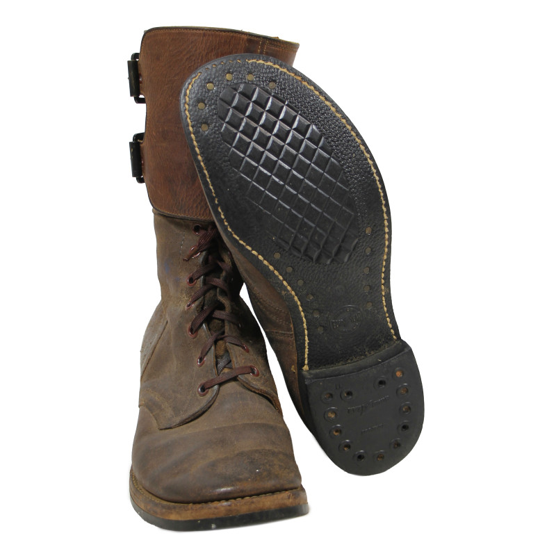 Boots, Service, Combat (Buckle Boots), Size 9 D
