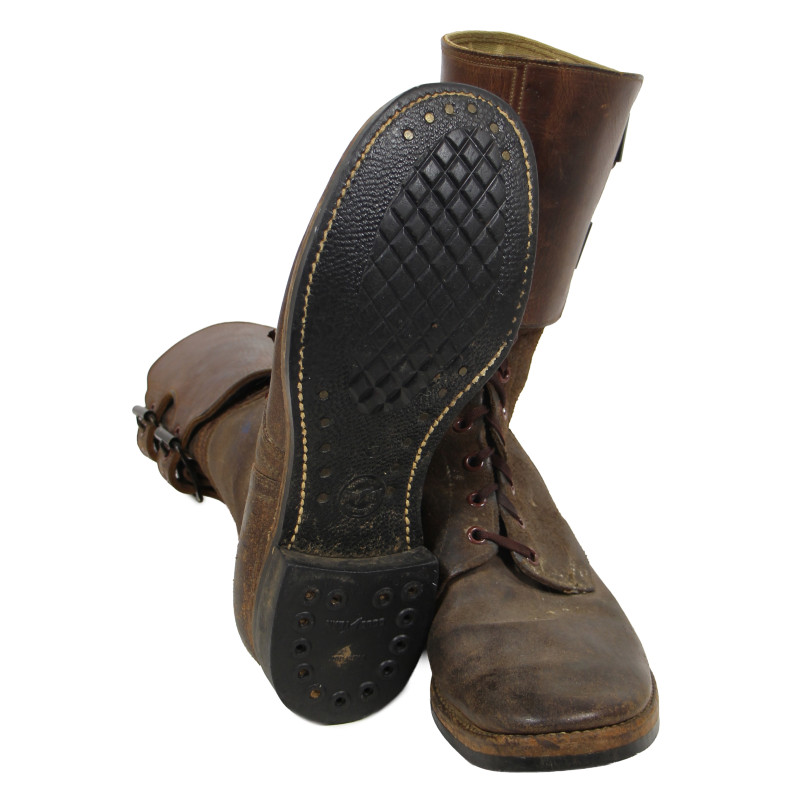 Brodequins à jambières (buckle boots), pointure 9 D