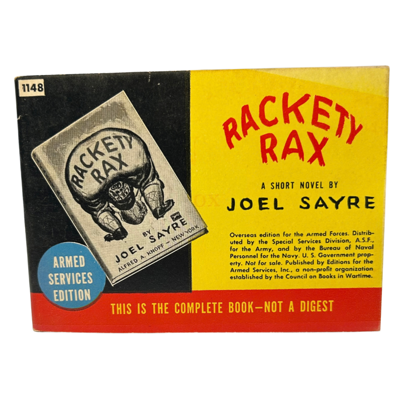 Roman, US Army, Rackety Rax, 1932