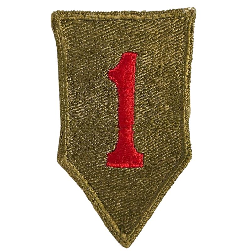 Insigne, 1st Infantry Division, fabrication locale, armée d'occupation