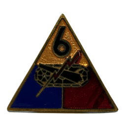 Crest, 6th Armored Division, Normandie, Bretagne, Bastogne