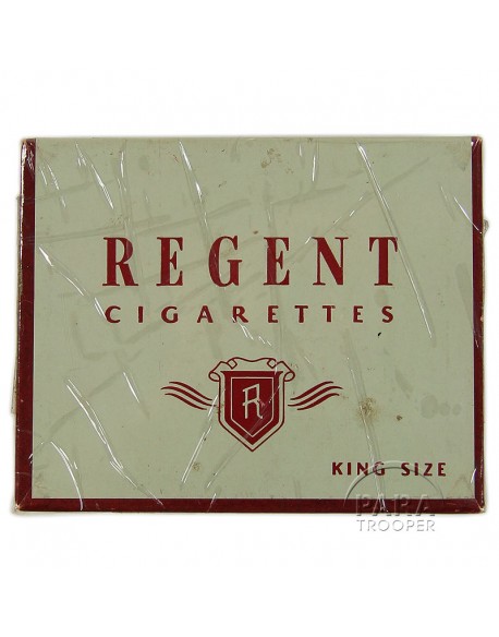 Cigarettes, Regent, box, 1942 Cigarettes, Regent, box, 1942