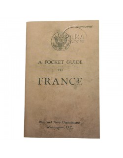 Booklet, Pocket Guide to France