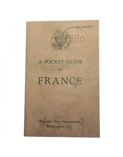 Livret Pocket Guide to France
