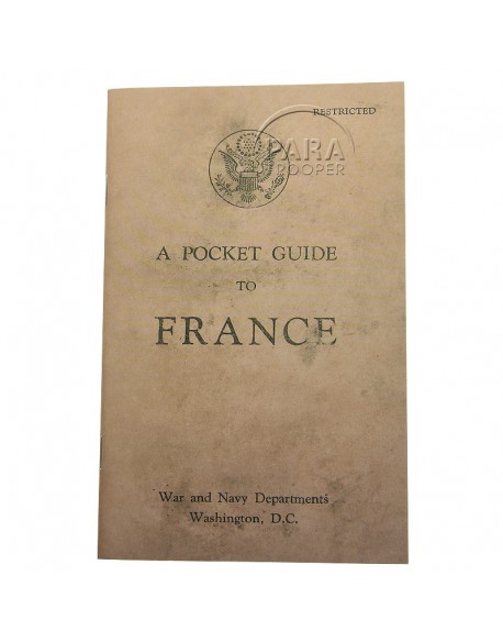 Booklet, Pocket Guide to France