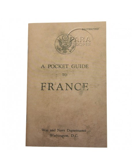 Livret Pocket Guide to France