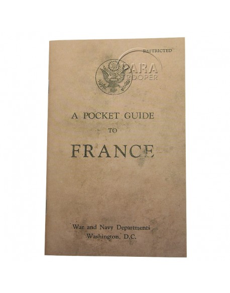 Livret Pocket Guide to France