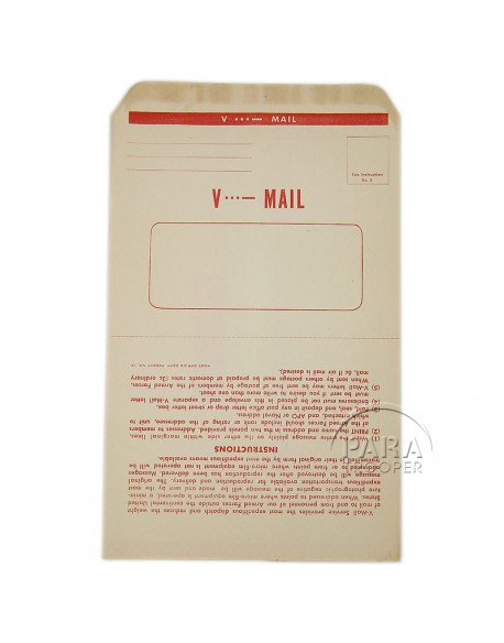 V-mail, form V-mail, form