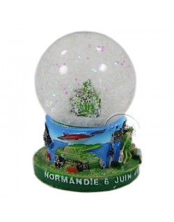 Snow globe, tank, small