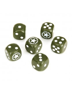 Set of military dices