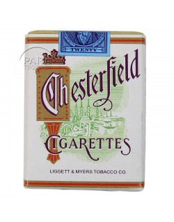 Cigarettes, Chesterfield