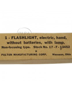 Lampe torche, USN, Fulton Manufacturing. Corp.