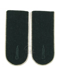 Shoulder boards infantry, troop (White Piped)