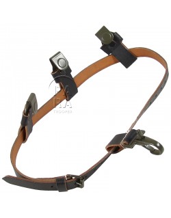 Porte-casque en cuir