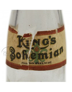 Bottle, Beer, King's Bohemian, 1930
