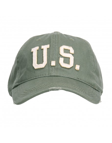 Cap, Baseball, vintage, US, khaki