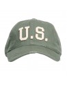 Cap, Baseball, vintage, US, khaki